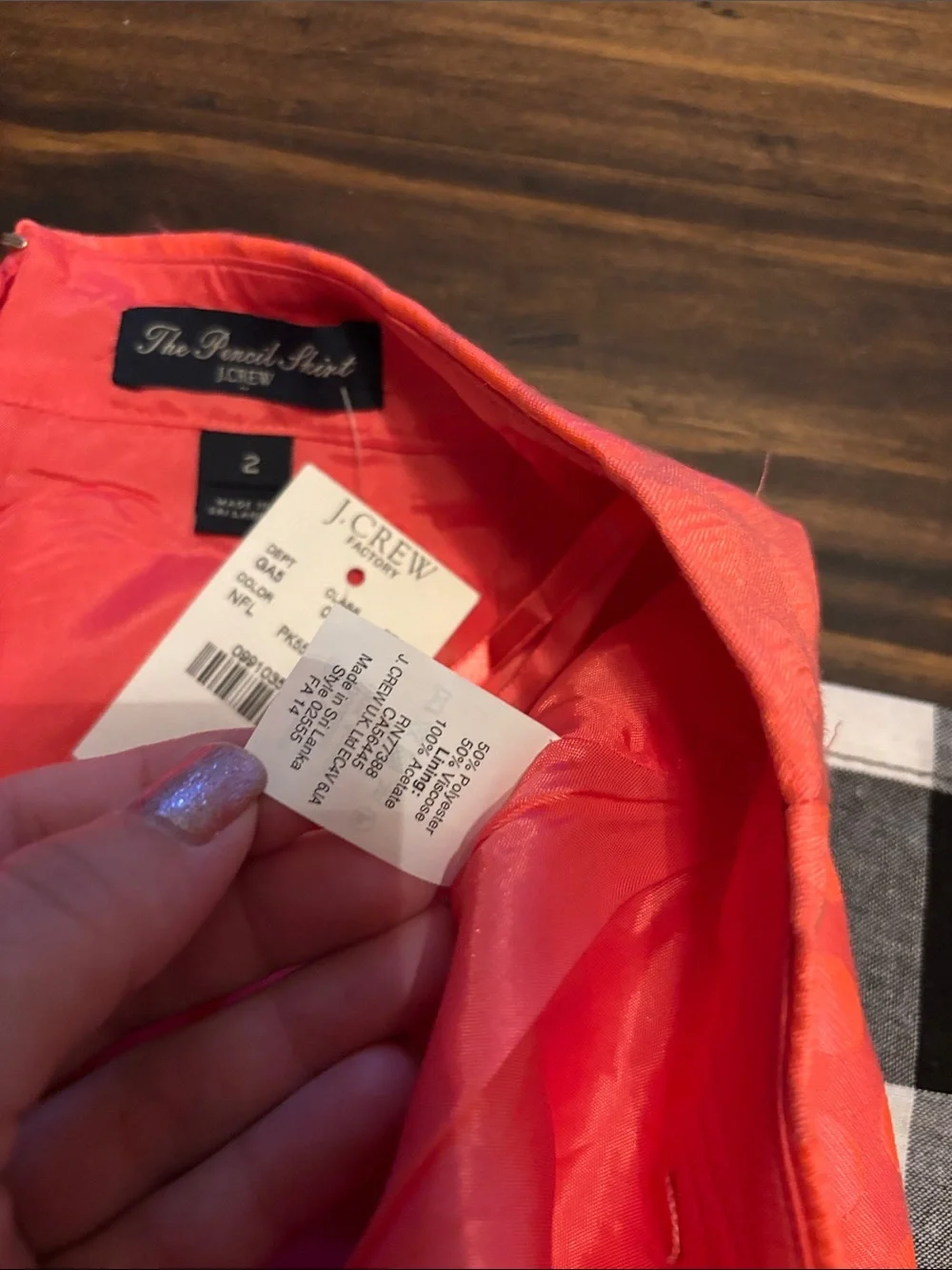 J. Crew new waist